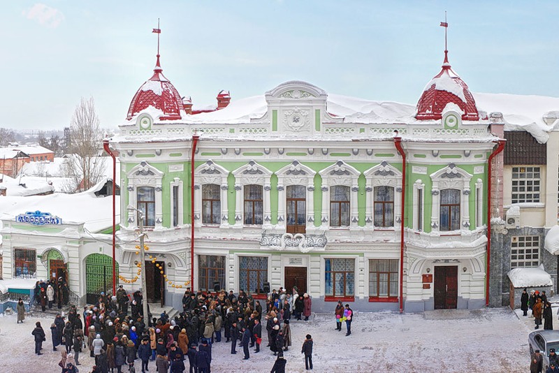 Дом купца Корешева (1907г.).